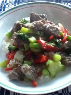 Beef and broccoli