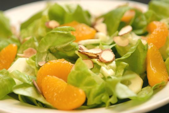 Mandarin Orange & Almond Salad