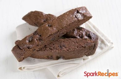 Chocolate chip biscotti