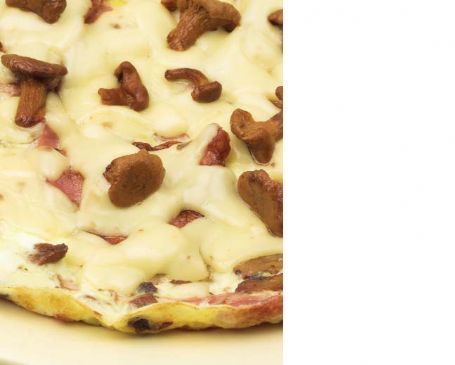 Mushroom, Ham and Cheese Egg-White Omelet