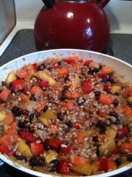 Black Bean & Mango Pilaf