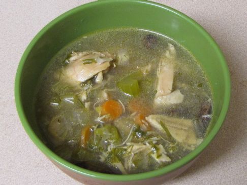 Mom's Flu Killer Chicken Soup