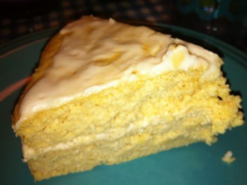 Layered Lemon Yogurt Cake