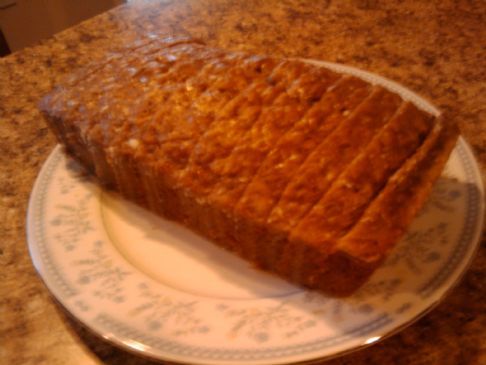 Spiced and Glazed Apple Cake