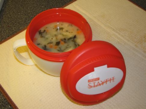 Lemon Chicken Orzo Soup
