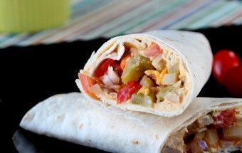 Mediterranean Hummus Wrap