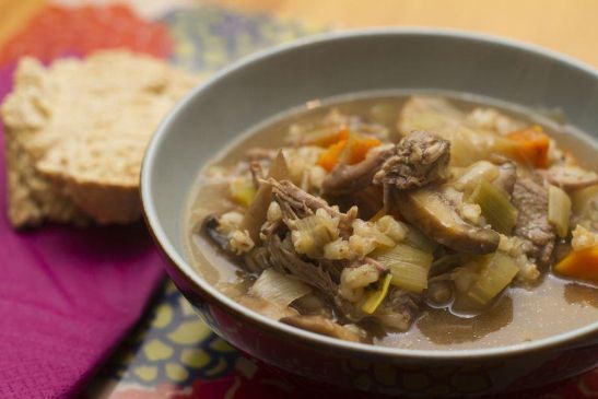 Beef & Barley Stew (with Eye of Round Roast)