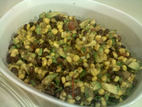 Vegan Bean and Corn Salsa