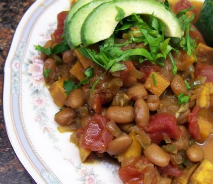 Sweet Potato & Bean Chili