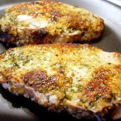 Italian Breaded Pork Loin Chops