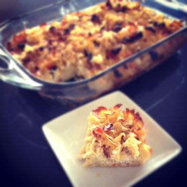 Lite Egg Noodle Kugel