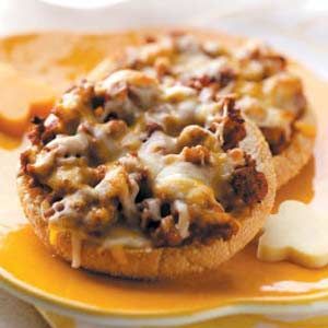 English Muffin Pizza Burgers