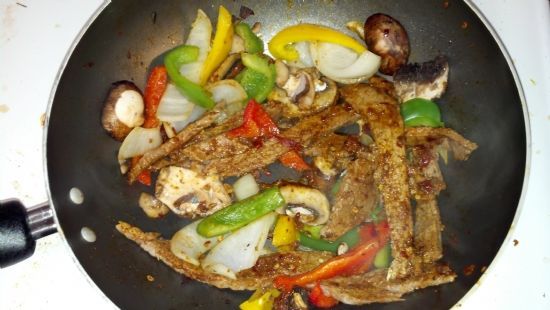 Firebomber steak fajita filler