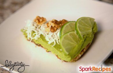 No-Bake Vegan Key Lime Pie