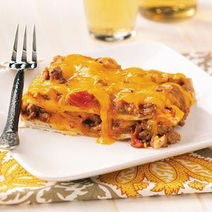  Ground Turkey Enchilada Lasagna