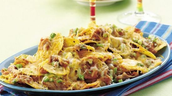 Bean and Cheese Nachos