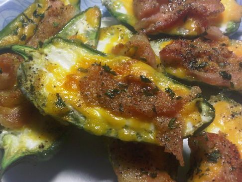 Yogurt Stuffed Jalapenos