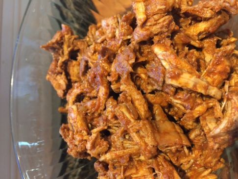 Pulled Pork from Pork Tenderloin (less caloric!)