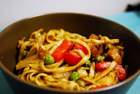 Udon Noodle stir fry