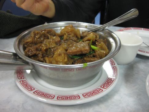 Beef & Bok Choy Hot Pot