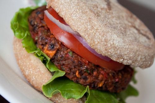 Vegan Black Bean Burgers