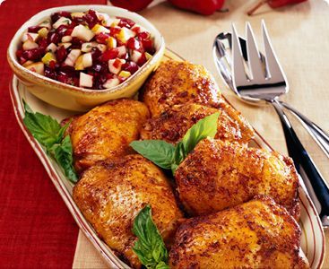 Baked Mexican Chicken Thigh