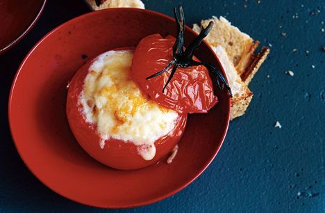 Roasted Tomato and Baked Egg cups