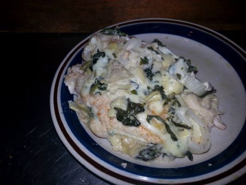 Maura's Spinach and Artichoke Chicken