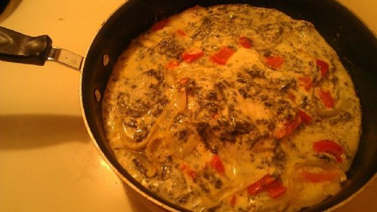 Creamy Spinach Flounder