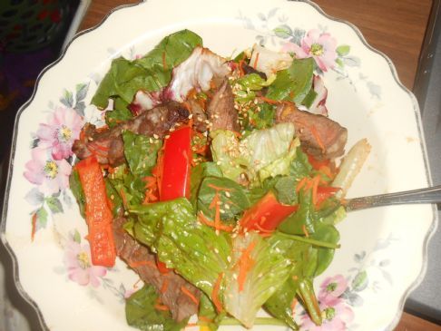 Sesame Steak Salad