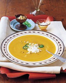 Apple-Butternut Squash Soup (Martha Stewart Recipe)