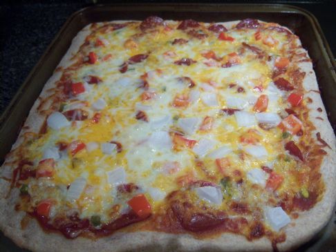 Wheat Pizza Crust