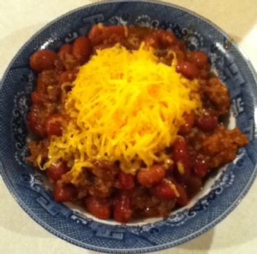 Anita's rock your socks slow cooker chili