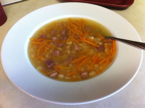 Pressure Cooker Bean & Ham Soup