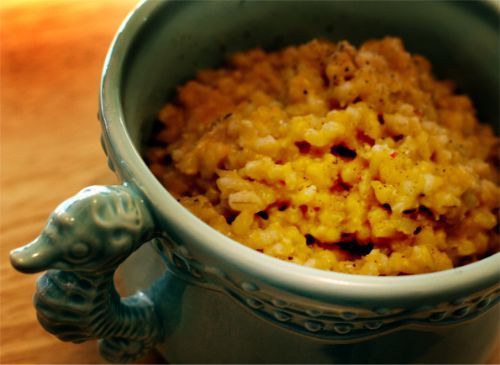 Butternut Squash Barley Risotto