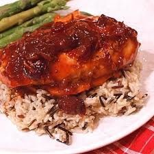 A lighter cranberry chicken