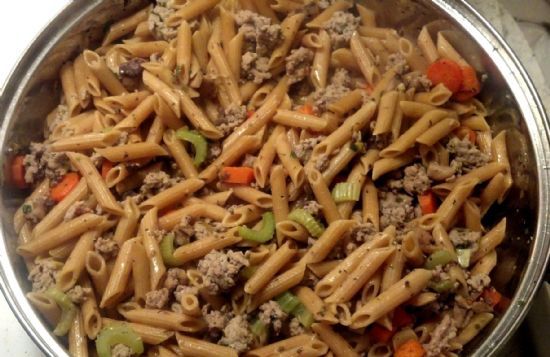 Turkey & Veggie Penne Pasta