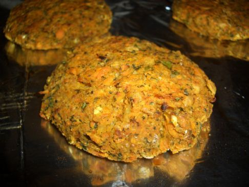 Sweet Potato Veggie Burger