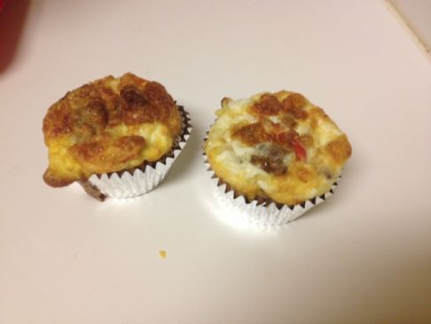 Easy Vegetarian Egg Muffins