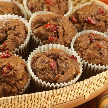 Paleo Power AHmazing Pumpkin-Cran Nut Muffins