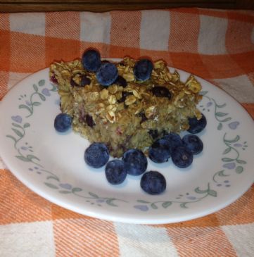 Baked Blueberry Oatmeal