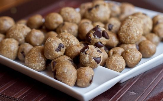 Cookie Dough Balls plus Banana Blizzard