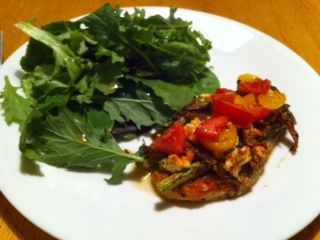 Mediteranian Chicken with Tomato Salad (South Beach Phase 1)