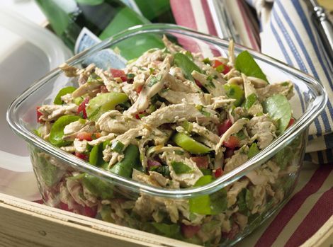 Chicken Salad with mustard vinairgarette