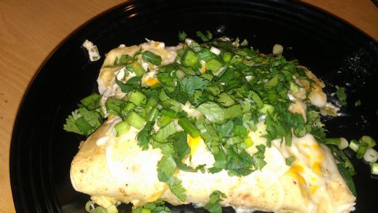 Chicken & Spinach Enchiladas