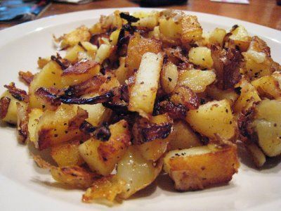 fried potatoes