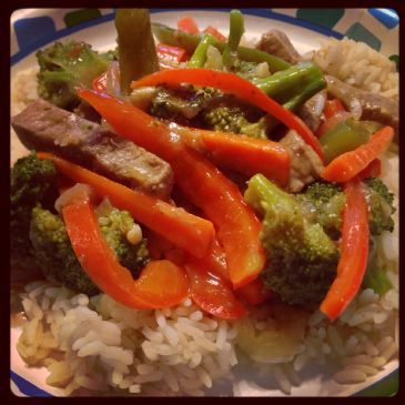 Vegetable & Beef Stirfry