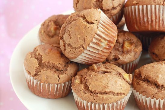 Peanut Butter Banana Muffins