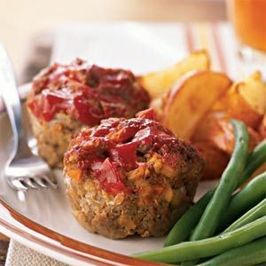 Mini Turkey Meatloaves 