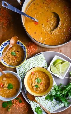 Red Lentil and Coconut Soup